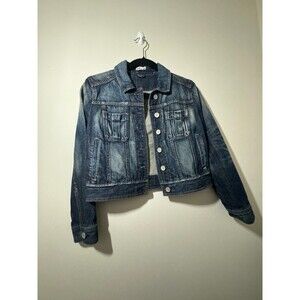 blue denim jean jacket